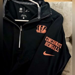 Nike Dri-Fit Cincinnati Bengals Quarter-Zip